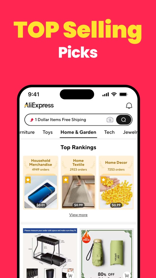 #8. AliExpress - Shopping App (iOS) Με: Alibaba