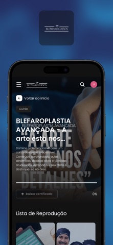 Blepharocursos screenshot