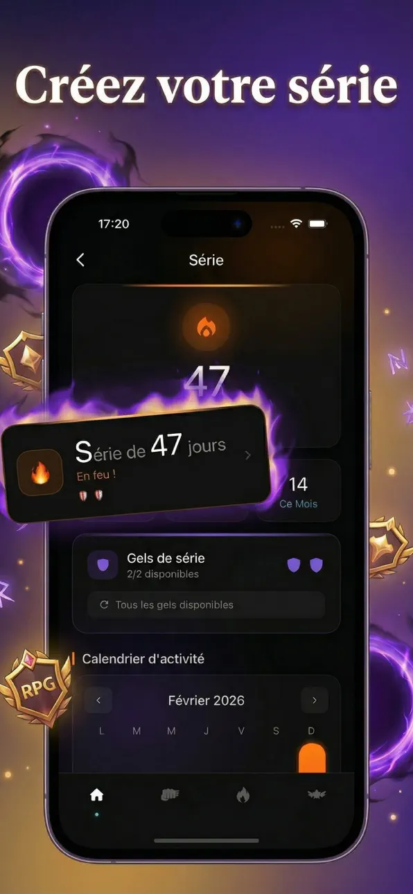 GymLevels: Ranked Gym Workouts iOS Mod IPA screenshot 4 - iOS app interface