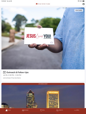 Bethel Baptist Church | RH iPad screenshot