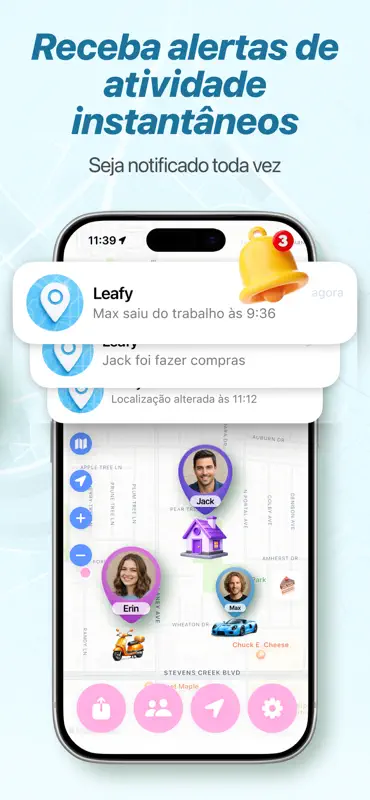 Localização do telefone: Leafy screenshot 2 of 5