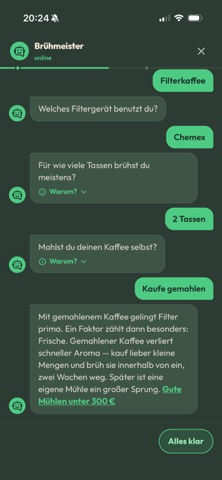 Brühmeister: Kaffee-Coach Screenshot 5 of 9
