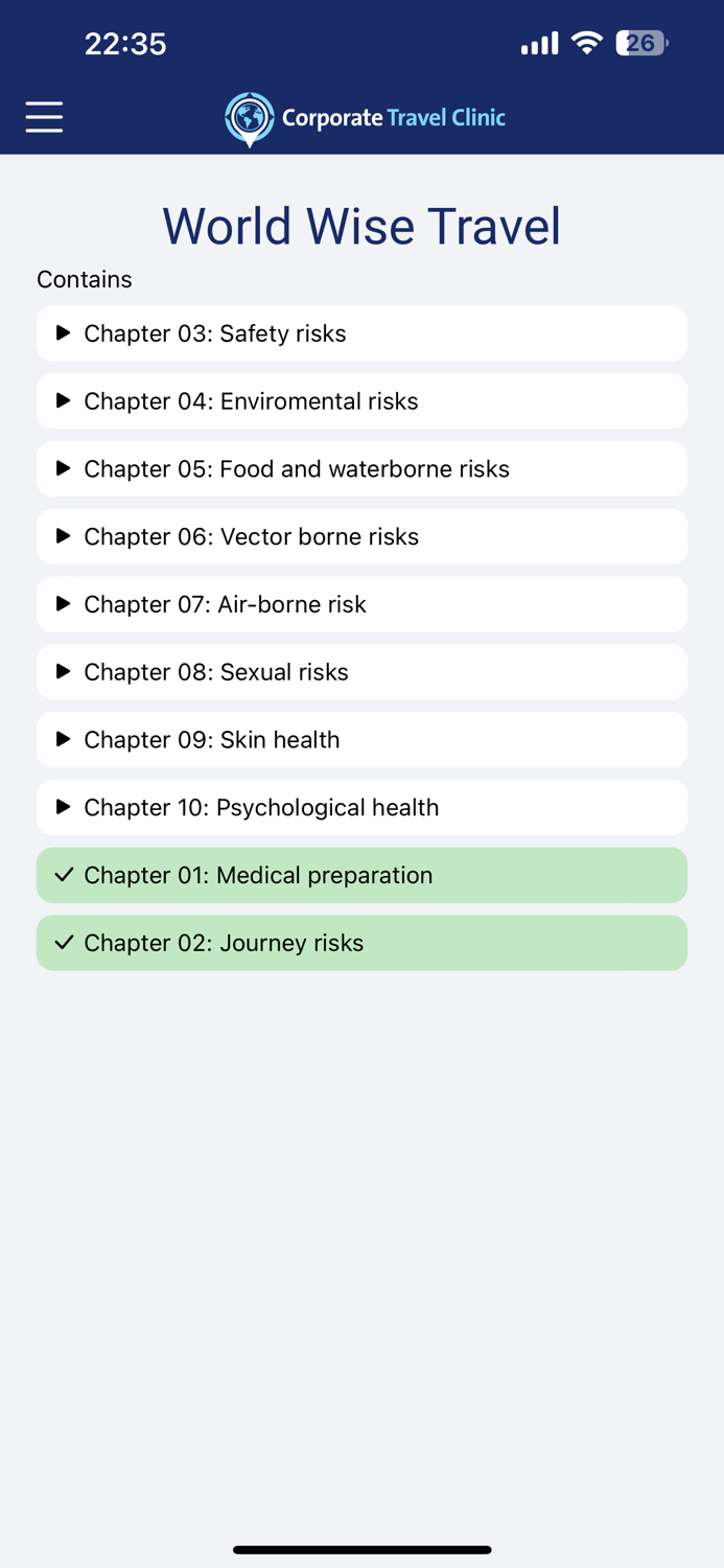 Corporate Travel Clinic