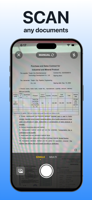 Scanner Now-Scan PDF&Docs Screenshot 1 of 5