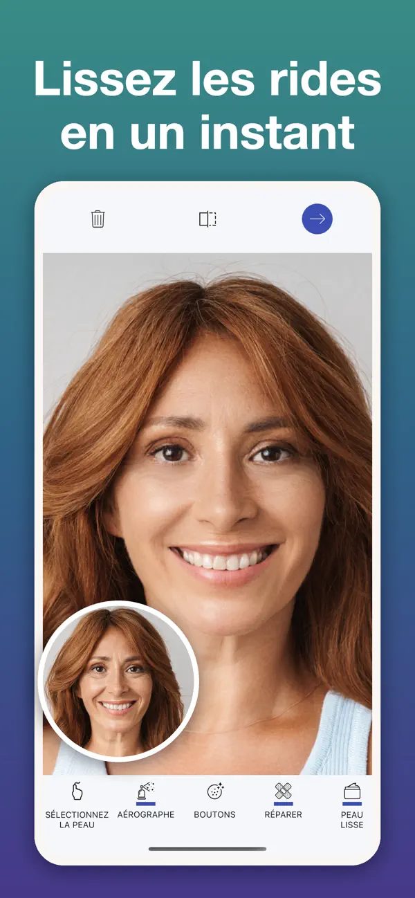 Screenshot #3 pour Clear Skin: AI Face Editor