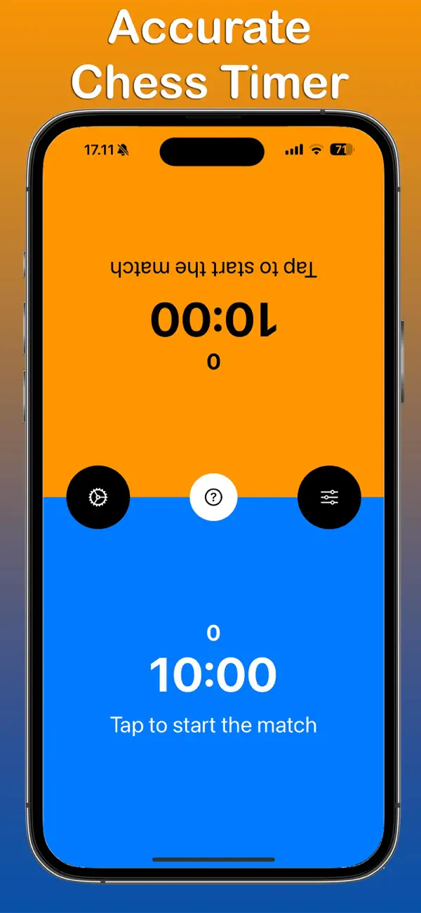 #1. Chess Timer - Clock ™ (iOS) Ved: Andy Sutanto