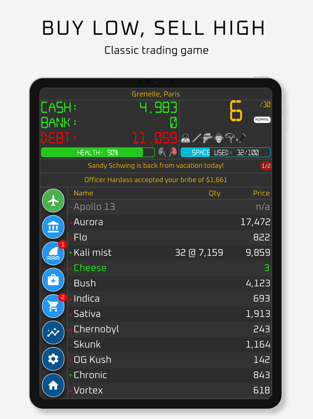 Dope Wars (Weed Edition) Screenshot