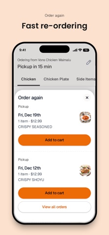 Vons Chicken Waimalu iPhone screenshot