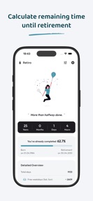Retiro - Retirement Countdown screenshot