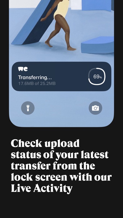 WeTransfer: File Transfer App Screenshot