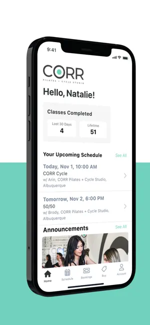 CORR Pilates + Cycle screenshot 1