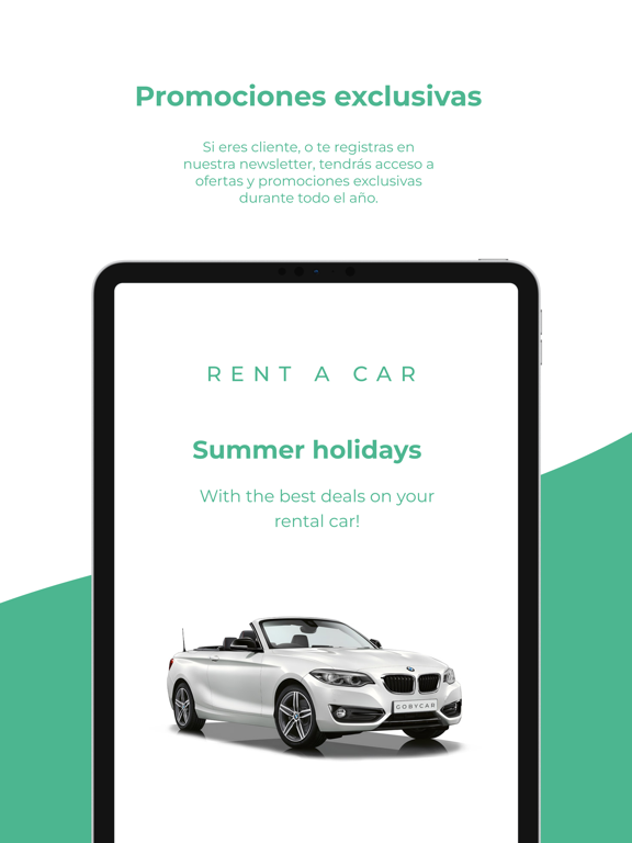 Gobycar iPad screenshot 5 - Travel app
