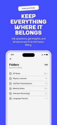 Notely Voice: AI Voice to Text Screenshot 5 of 8