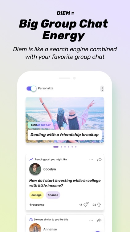 Diem | Search, socially screenshot-4
