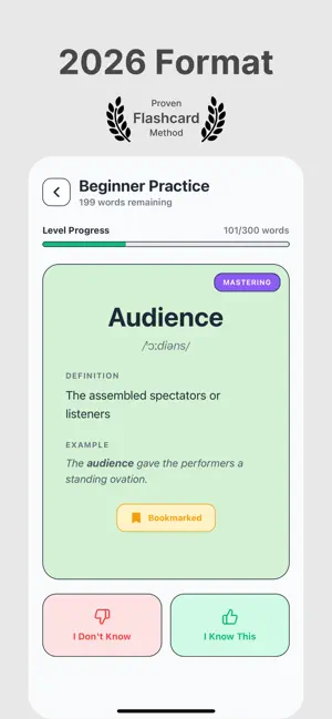 1001 Flashcard for TOEFL® Prep screenshot 2