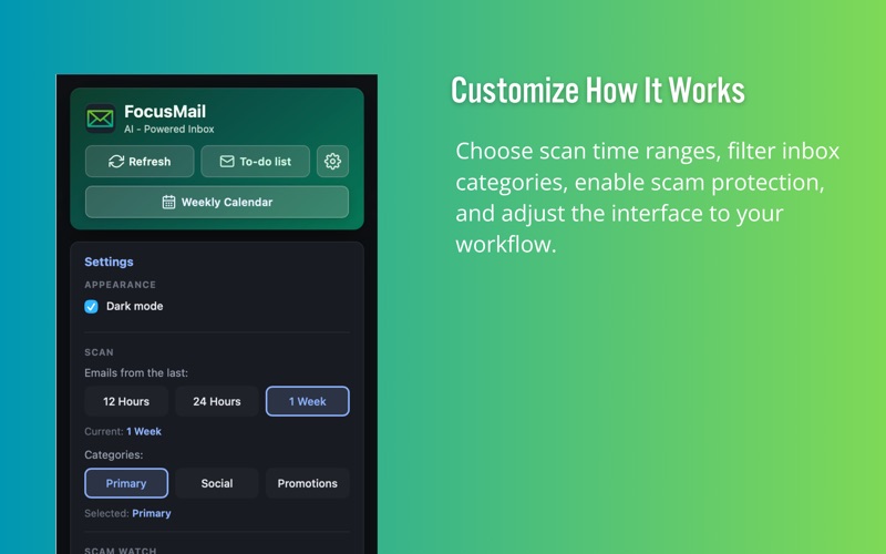 FocusMail Premium screenshot