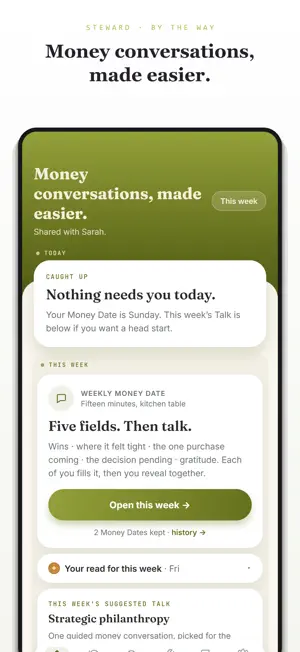 Steward — Couples Money Talks screenshot 1