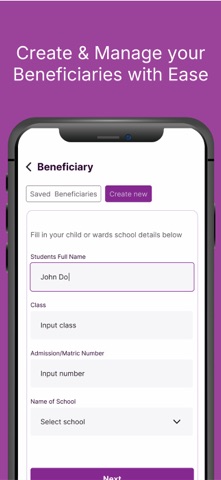 Payskul iPhone screenshot