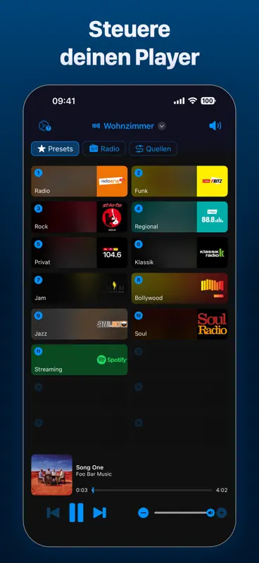 BluRemote - BluOS Controller screenshot 1 of 7