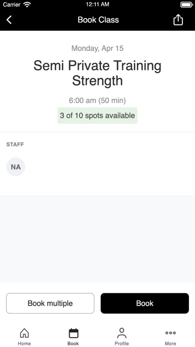 Leverage Fitness Screenshot