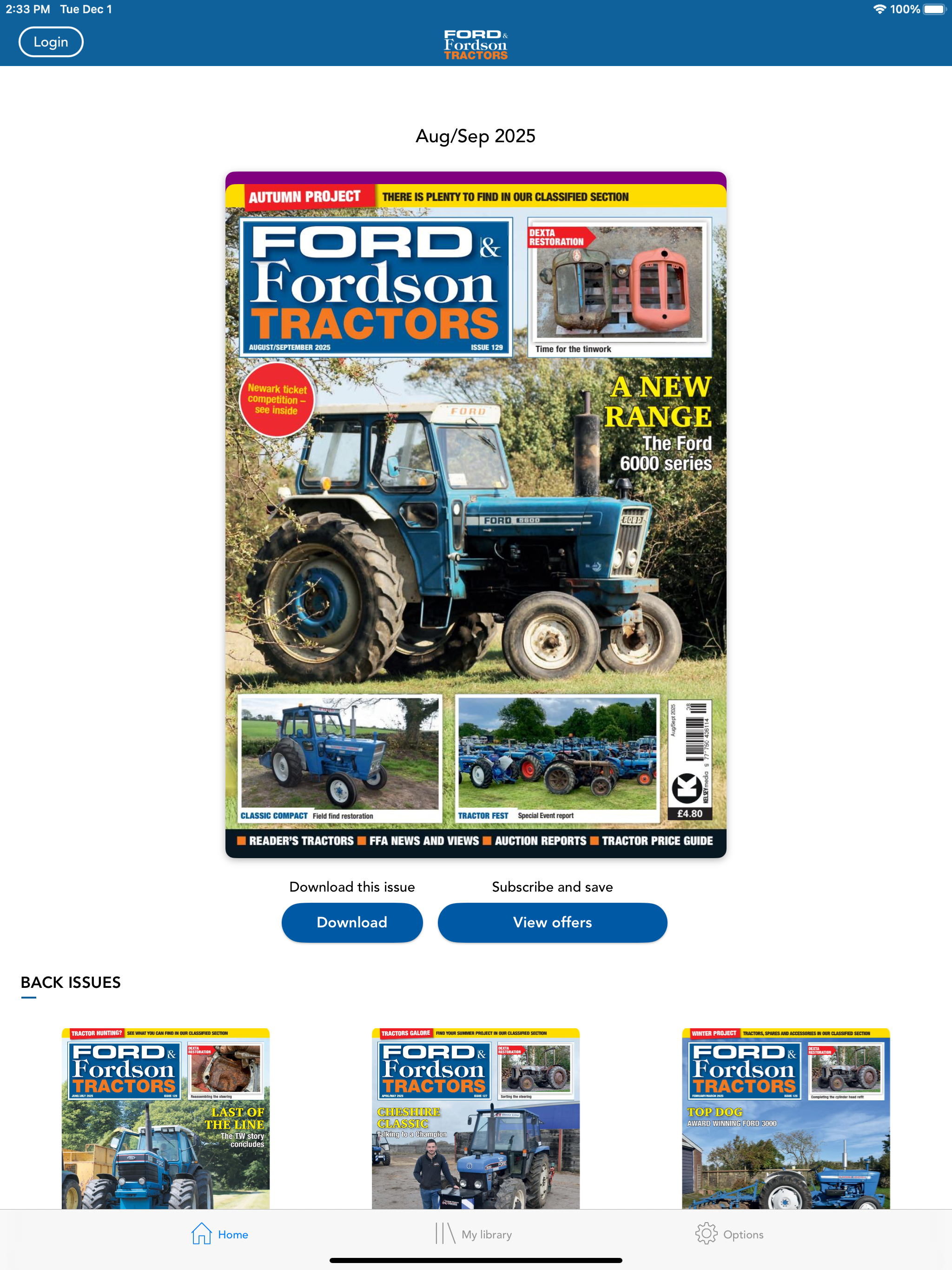 Ford & Fordson Tractors