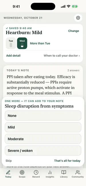 GERD & Acid Reflux Tracker screenshot 3