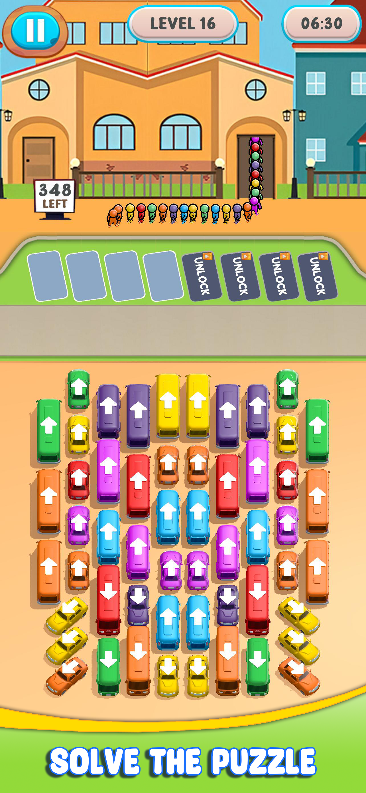Bus Jam 3D: Traffic Puzzle screenshot 3