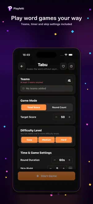 Playfetti screenshot 3