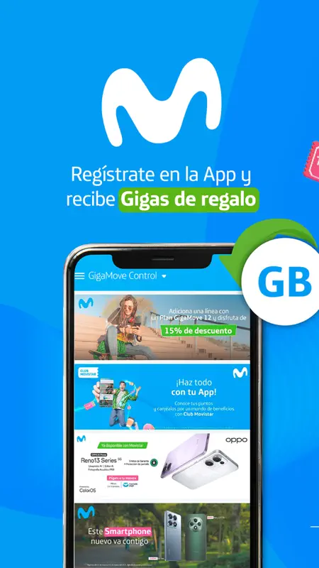 Movistar MX–Tu línea en la App screenshot 1 of 8