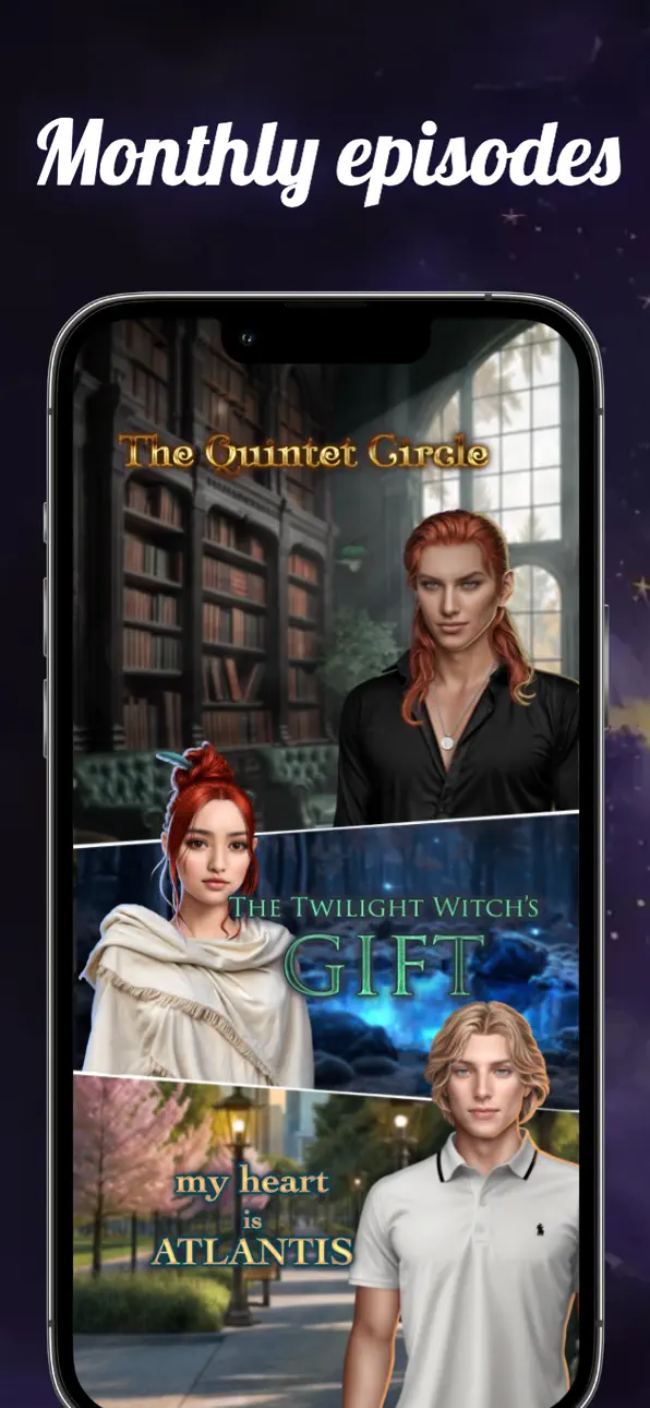 Midnight Dreamers | Novels iOS Mod IPA screenshot 3 - iOS game interface