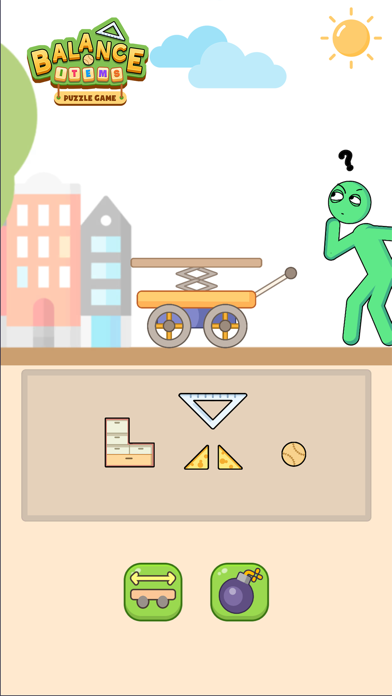 Balance Items: Puzzle Game Screenshot