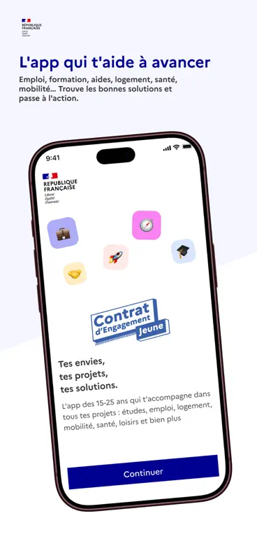 Contrat d'Engagement Jeune screenshot 1 of 5