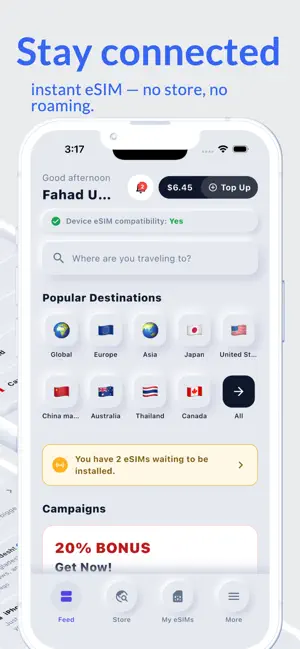 Go To eSIM :Travel eSIM & Data screenshot 3