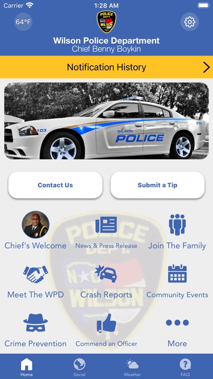 Wilson Police Department NC