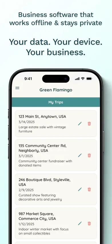 Green Flamingo screenshot 1