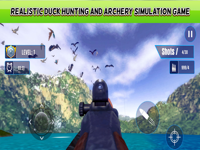 Duck Hunting Birds Shooter 3D