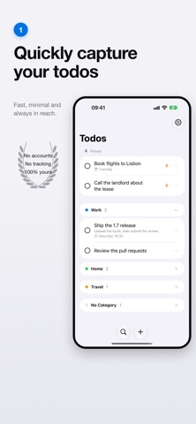 Mini Notes: Quick Todos Screenshot 1 of 5
