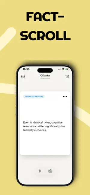 Glimta - Daily Fact Discovery screenshot 1
