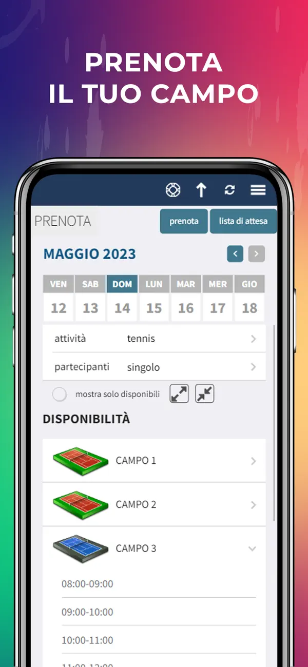 Screenshot #1 pour Romita Padel Club