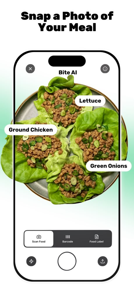 Bite AI: Meal Calorie Tracker screenshot 2
