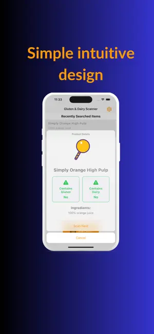 Allergy Safe Scanner screenshot 2
