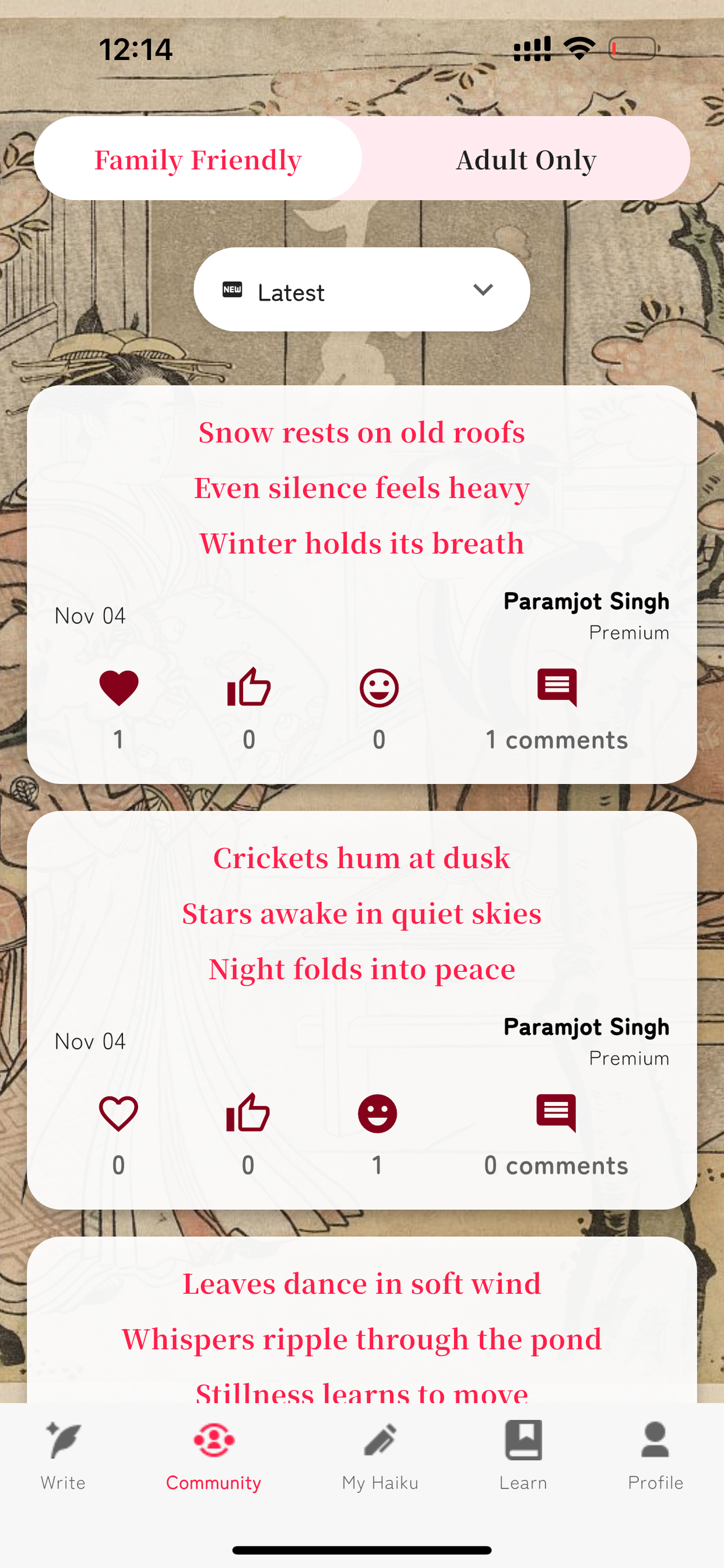 Haiku You screenshot 4