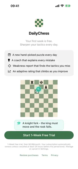 Chess Daily Puzzles screenshot 4