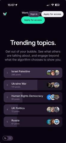 W Social Screenshot 2 of 4
