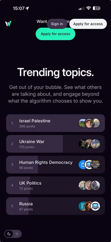 W Social screenshot 2 of 4