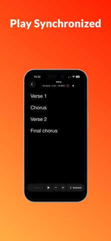 Lyrics SetList iPhone screenshot