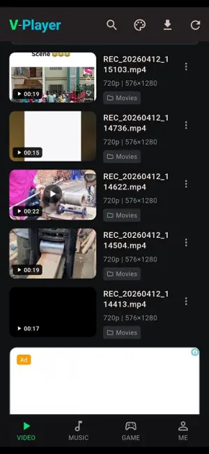 V-Player - All in One iPhone screenshot 1