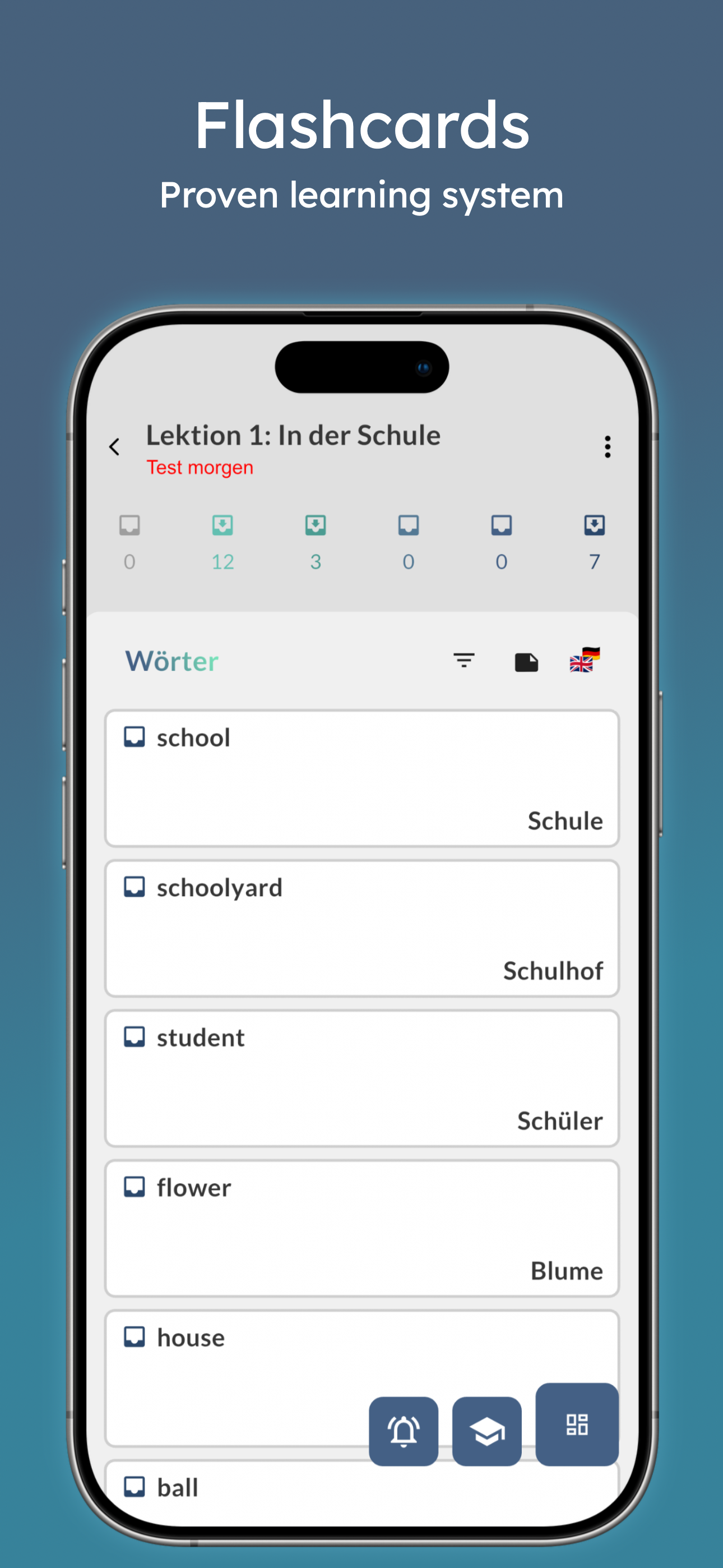 Vokabo - vocabulary trainer screenshot 5