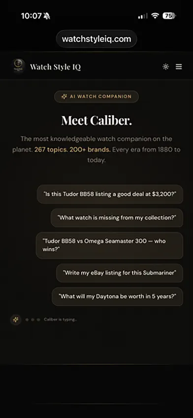 WatchStyleIQ screenshot 3