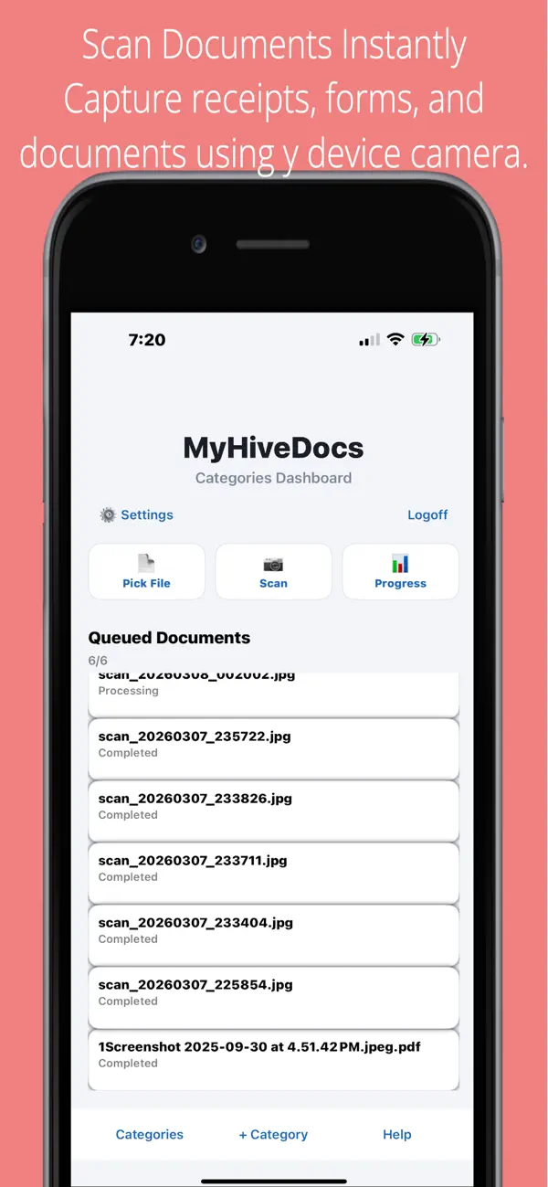 Screenshot #3 pour MyHiveDocs - AI Doc Assistant